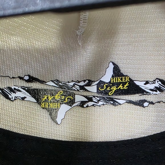 Hiker Sight Half Dome Yosemite Sketch Trucker Hat. Unique Topographic Unisex - Picture 5 of 9